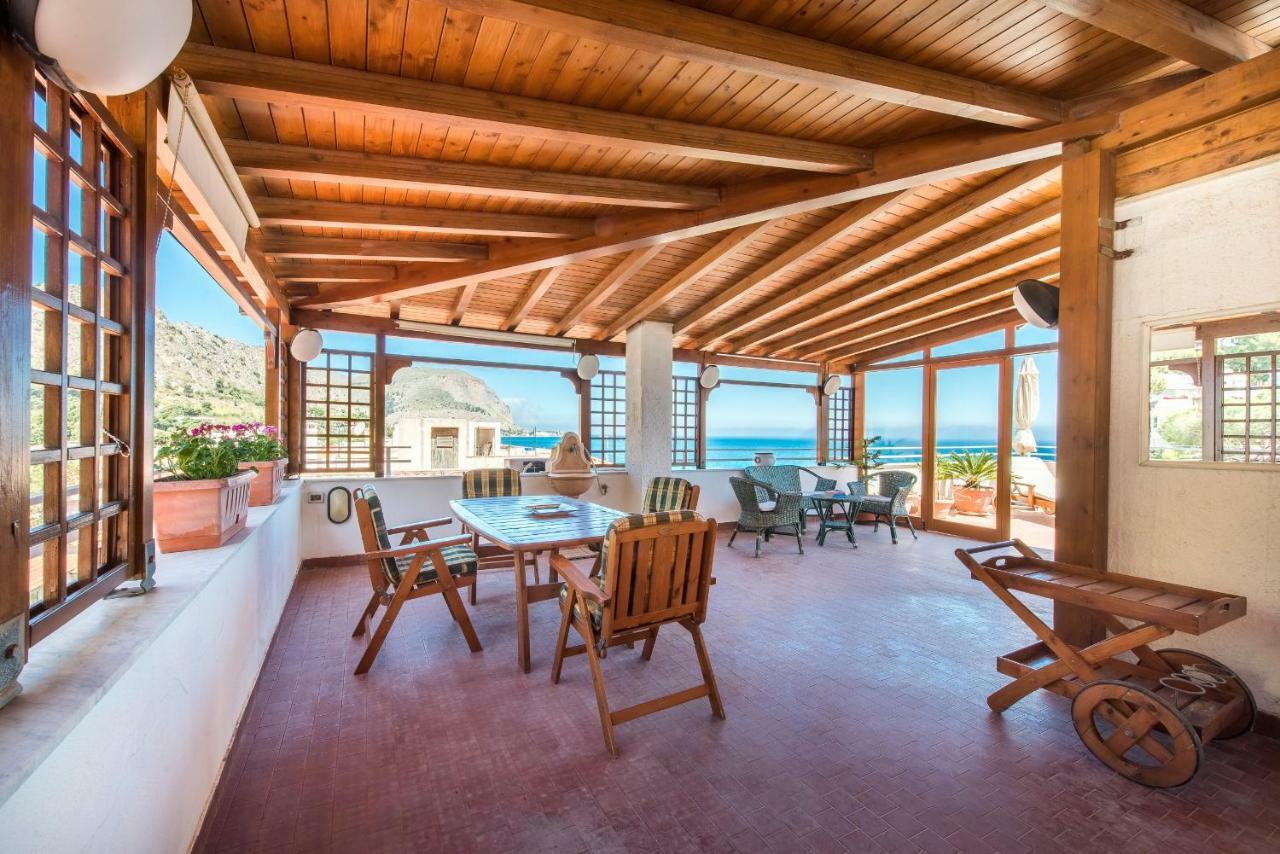 Casa Con Terrazza Sul Mare All'Addaura Palermo Buitenkant foto