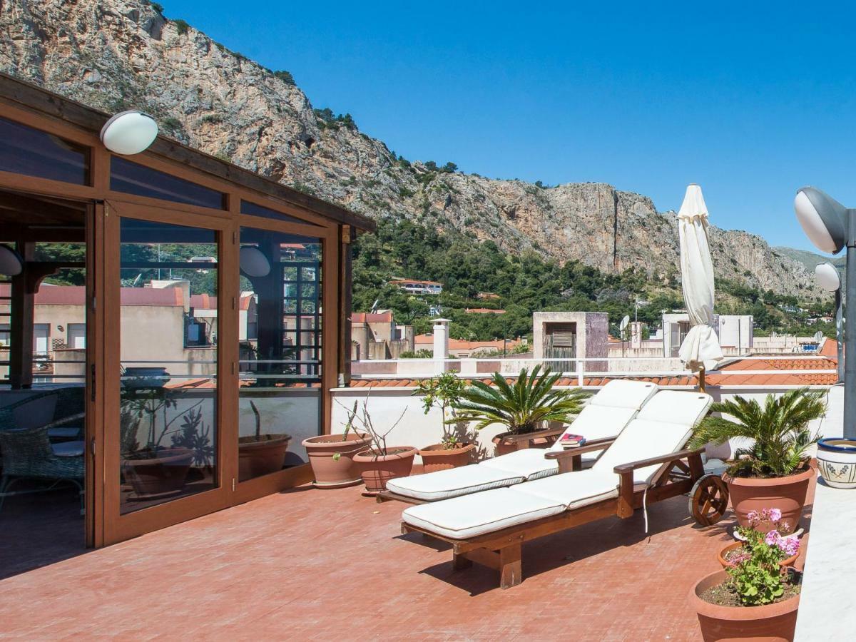 Casa Con Terrazza Sul Mare All'Addaura Palermo Buitenkant foto