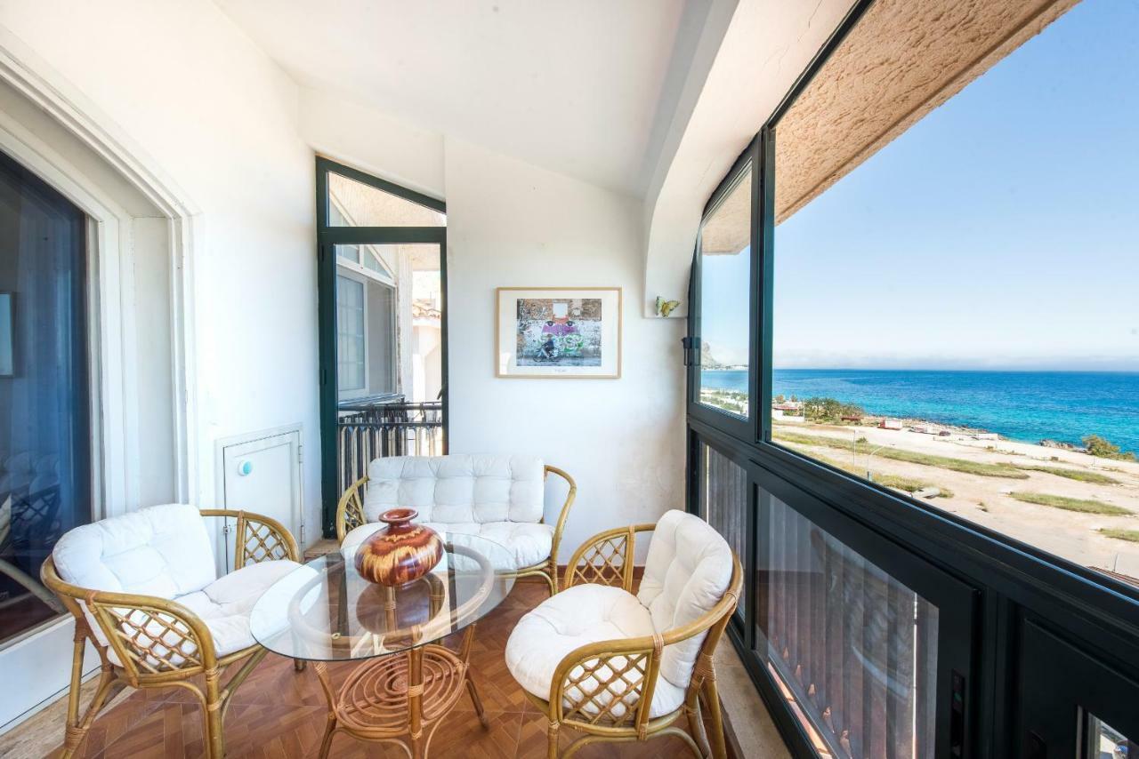 Casa Con Terrazza Sul Mare All'Addaura Palermo Buitenkant foto